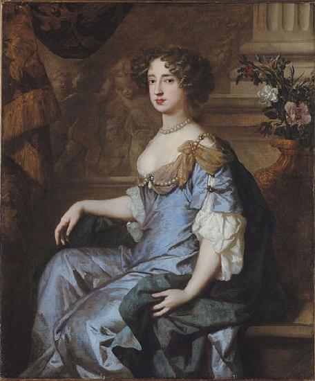 Sir Peter Lely Queen Mary II of England Sweden oil painting art